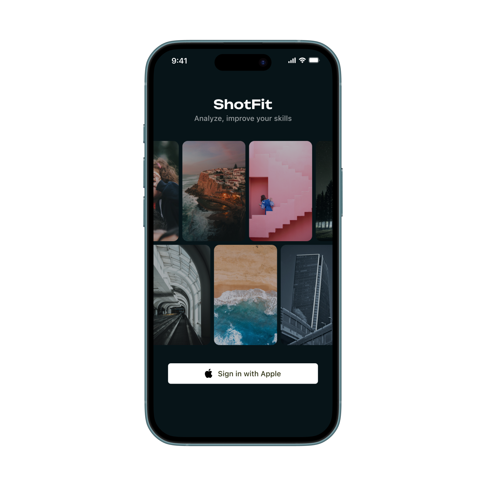 ShotFit sign in